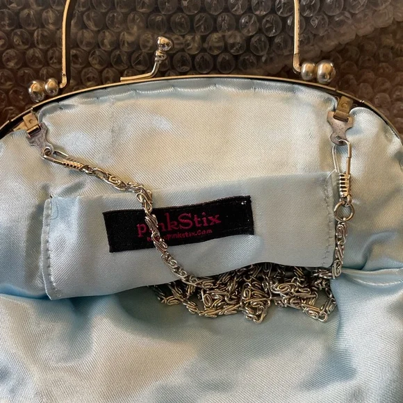 Beaded  purse by ‘’   ‘’ BEADSTIX  ‘’’    Brand new no tags - Picture 9 of 11